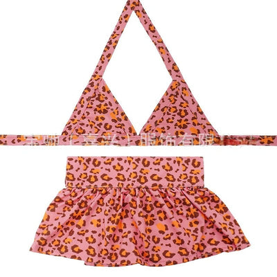 Beach Bikini Swimsuit Doggo Skirt Rare Dress