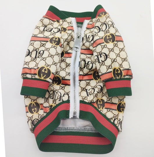 GG Monogram Print Edgy Jacket