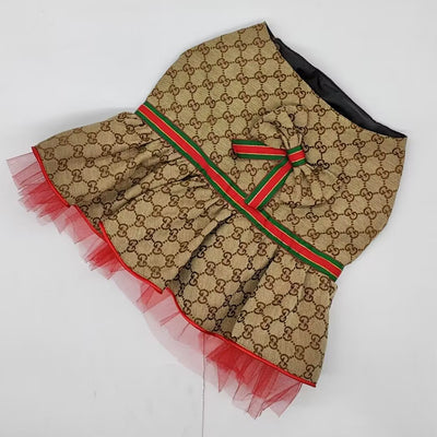 Vestido de verano de lujo GG