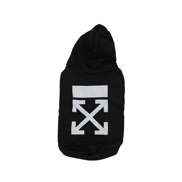 Woof White Reflective Wavy Hoodie