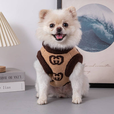 Dog Brown Adorable Sweater