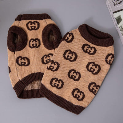 Dog Brown Adorable Sweater