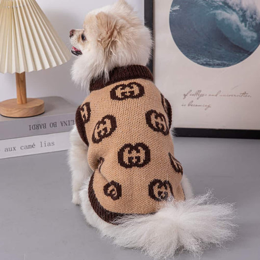 Dog Brown Adorable Sweater
