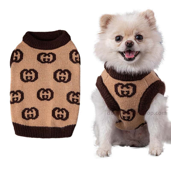 Dog Brown Adorable Sweater