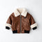 Aviator Leather Dog Jacket