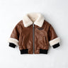 Aviator Leather Dog Jacket