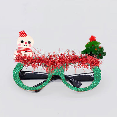 Chirtsmas Decorative Doggo Party Rawcut Sunglasses