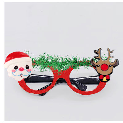 Chirtsmas Decorative Doggo Party Rawcut Sunglasses