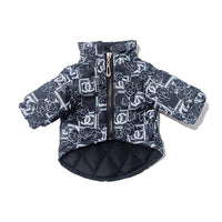 Cozy Winter Designer Dog Outfit