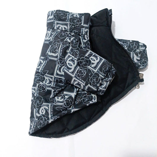 Cozy Winter Designer Dog Outfit