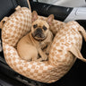 Checkerboard Cozy Dog Car Seat