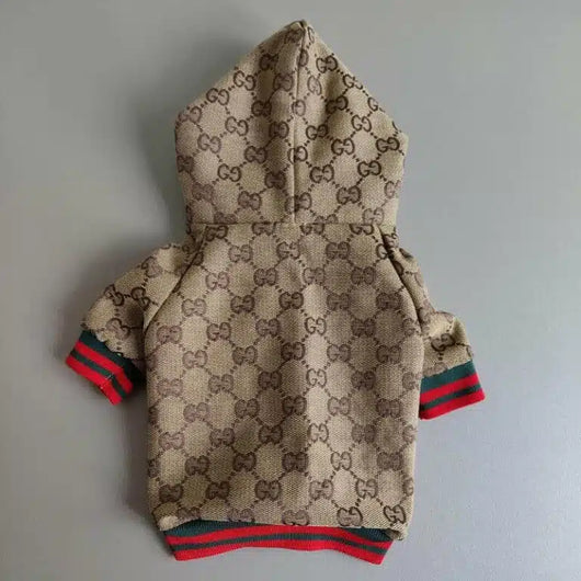GG Fashionable Doggo Hooded Throwie Jacket