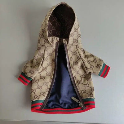 GG Fashionable Doggo Hooded Throwie Jacket