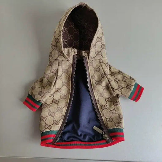 GG Fashionable Doggo Hooded Throwie Jacket