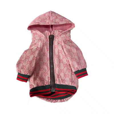 GG Fashionable Doggo Hooded Throwie Jacket