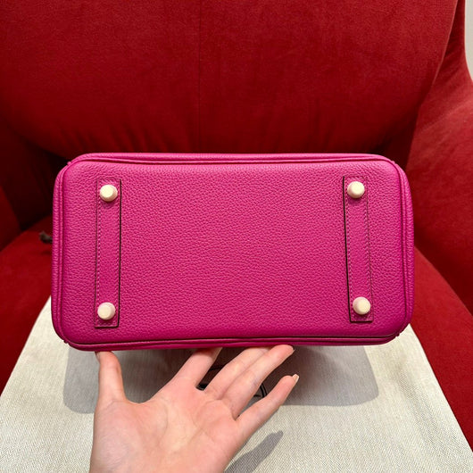 Birkin 25 Rose Purple Luxury Bag