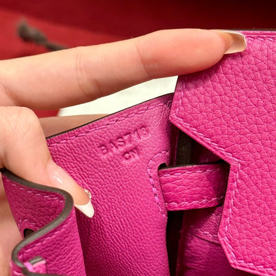 Birkin 25 Rose Purple Luxury Bag