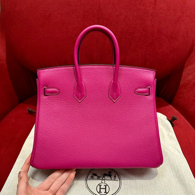 Birkin 25 Rose Purple Luxury Bag