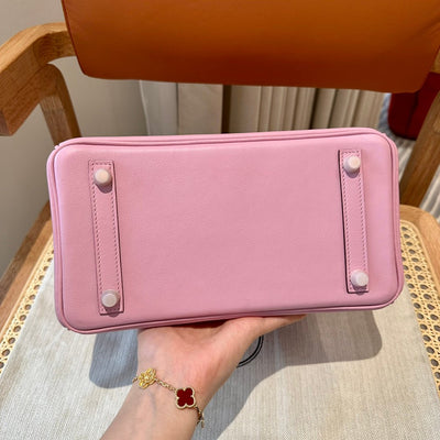 Birkin 25 Mauve Luxury Bag