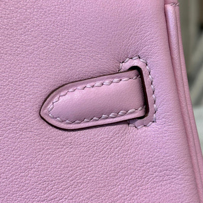 Birkin 25 Mauve Luxury Bag