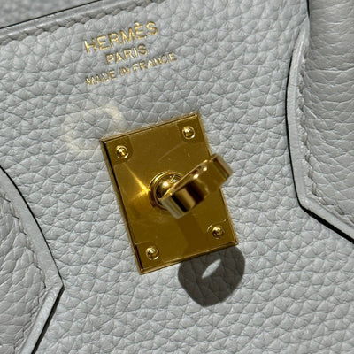 Birkin 25 Bleu Pale Luxury Bag