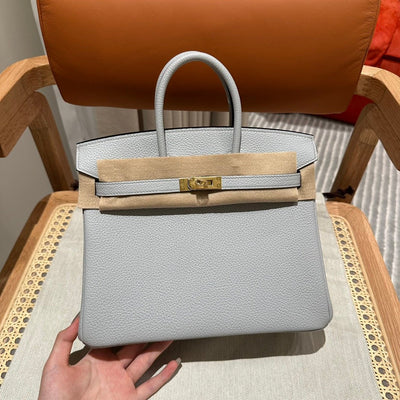 Birkin 25 Bleu Pale Luxury Bag