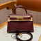 Kelly Mini II Rouge H Luxury Bag