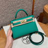 Kelly Mini II Vert Jade Luxury Bag