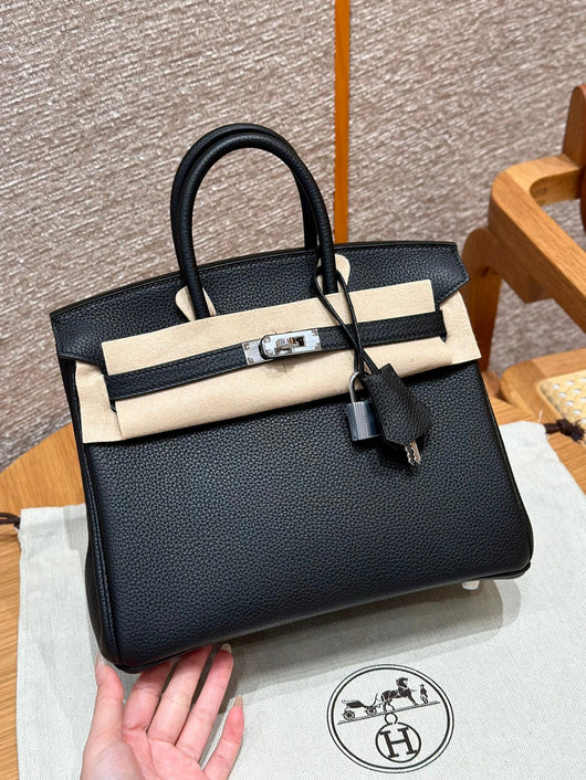 Birkin 25 Noir Luxury Bag