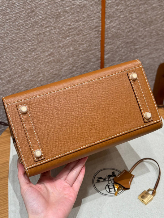 Birkin 25 Gold Luxury Bag