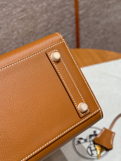 Birkin 25 Gold Luxury Bag