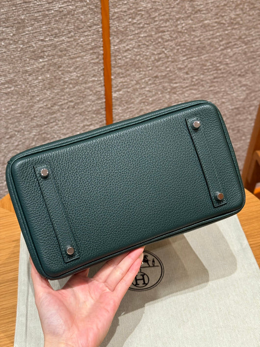 Birkin 25 Vert Titien Luxury Bag