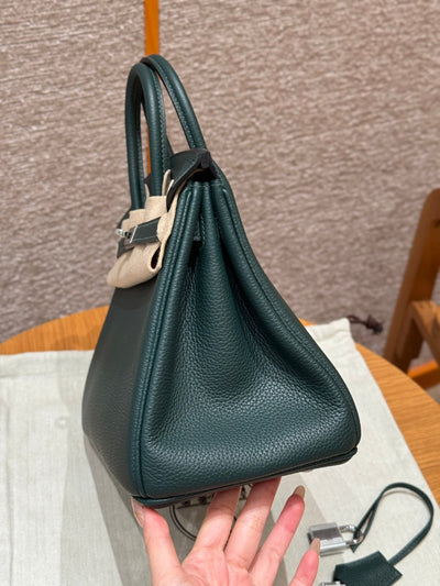 Birkin 25 Vert Titien Luxury Bag