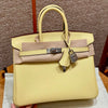 Birkin 25 Jaune Poussin Luxury Bag