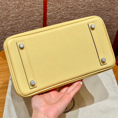 Birkin 25 Jaune Poussin Luxury Bag