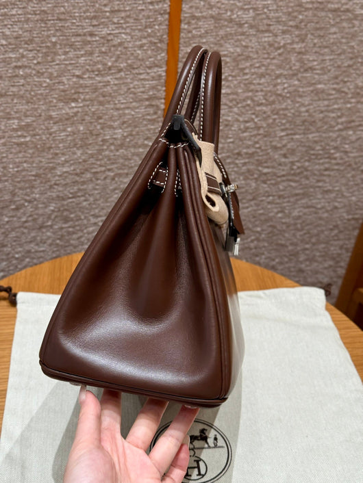 Birkin 25 Chocolate Luxury Bag