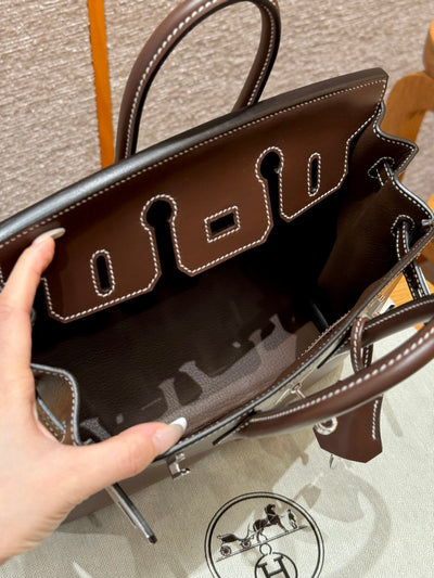 Birkin 25 Chocolate Luxury Bag