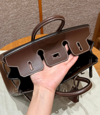 Birkin 25 Chocolate Luxury Bag