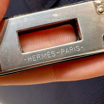 Birkin 25 Blue Saphir Luxury Bag