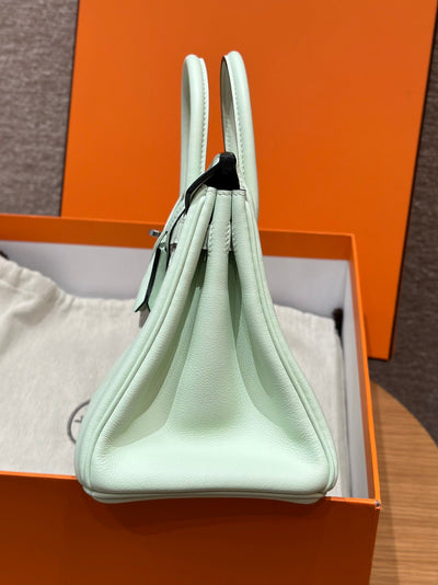 Birkin 25 Vert Fizz Luxury Bag