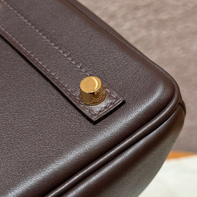 Birkin 25 Chocolate Luxury Bag