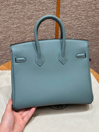Birkin 25 Ciel Luxury Bag