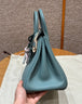 Birkin 25 Ciel Luxury Bag