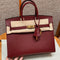 Birkin 25 Rouge Luxury Bag