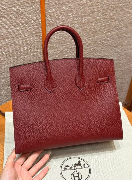 Birkin 25 Rouge Luxury Bag