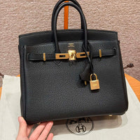 Birkin 25 Noir Luxury Bag