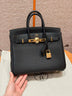 Birkin 25 Noir Luxury Bag