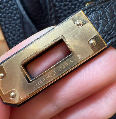 Birkin 25 Noir Luxury Bag