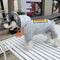 Stripe Plush Pup Hoodie