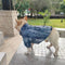 Denim Monogram Dog Jumpsuit